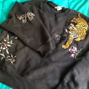 H&M Embroidered Sweater